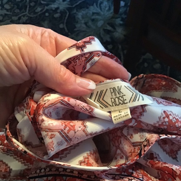 Pink Rose Summer Dress - Picture 3 of 4